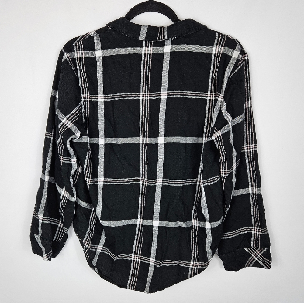 Victoria's Secret Plaid Pajama Top XS - Picture 3 of 3
